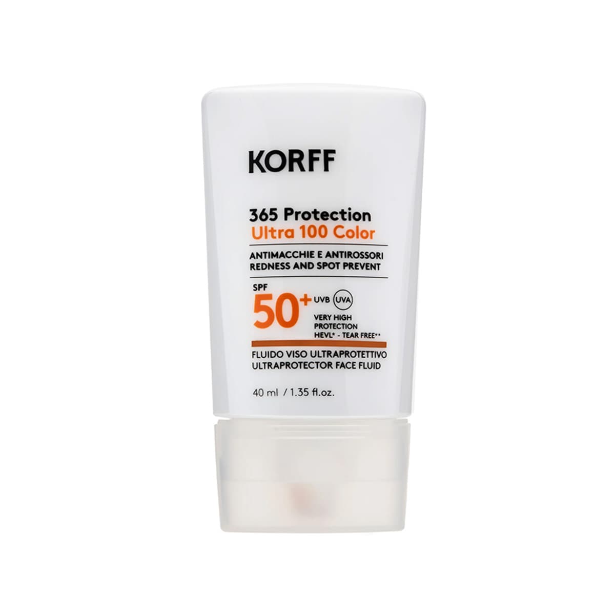 Korff - 365 Protection Ultra 100 Color Face Fluid (SPF 50+), imazhi 1