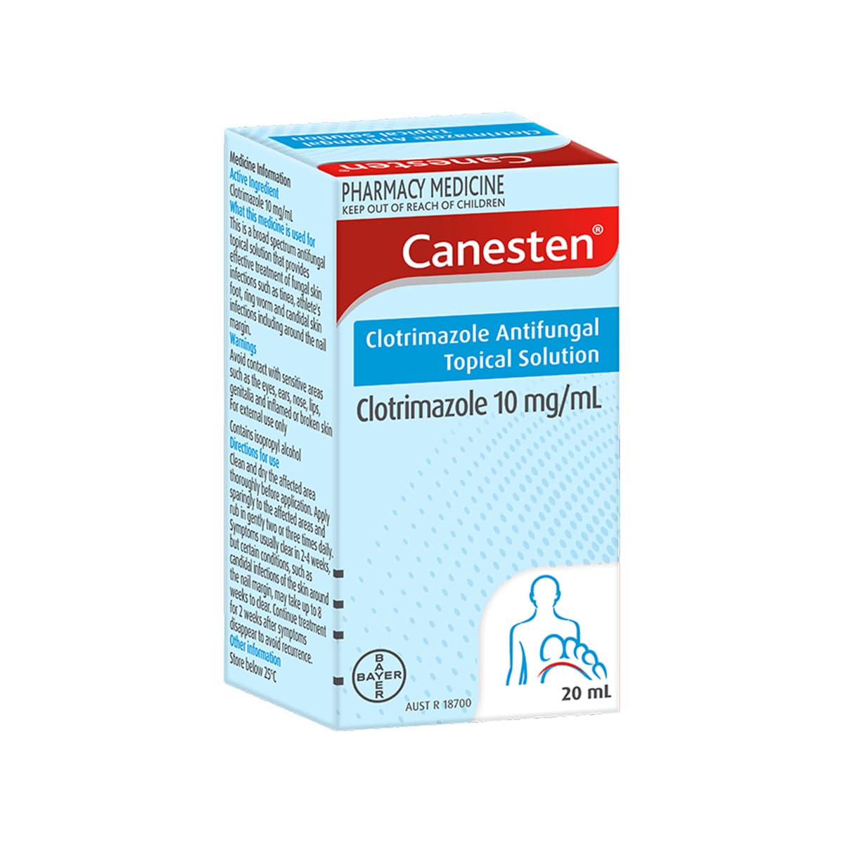 Bayer - Canesten Antifungal Topical Solution (Clotrimazole), imazhi 1