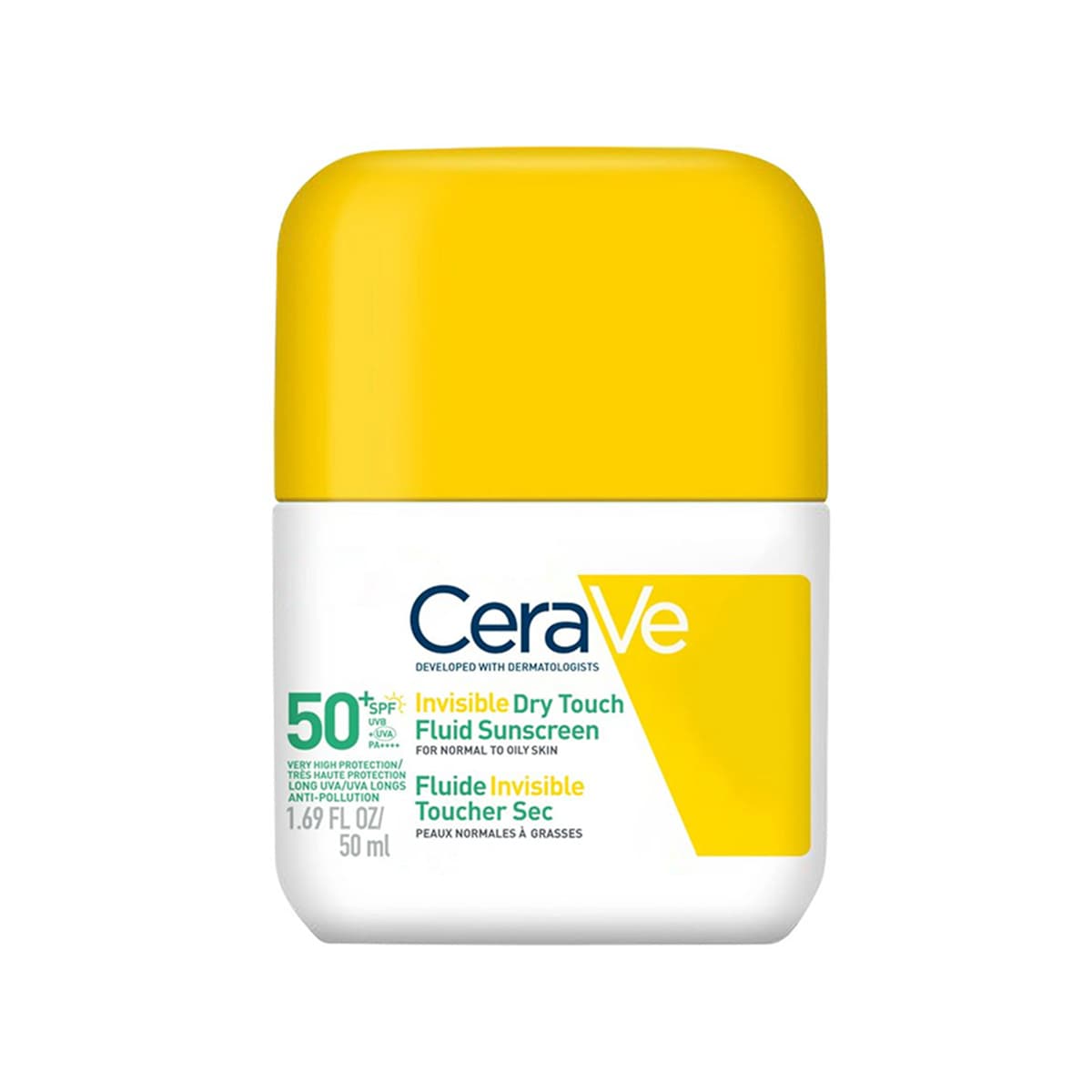 CeraVe - Invisible Dry Touch Fluid Sunscreen (SPF 50+), imazhi 1