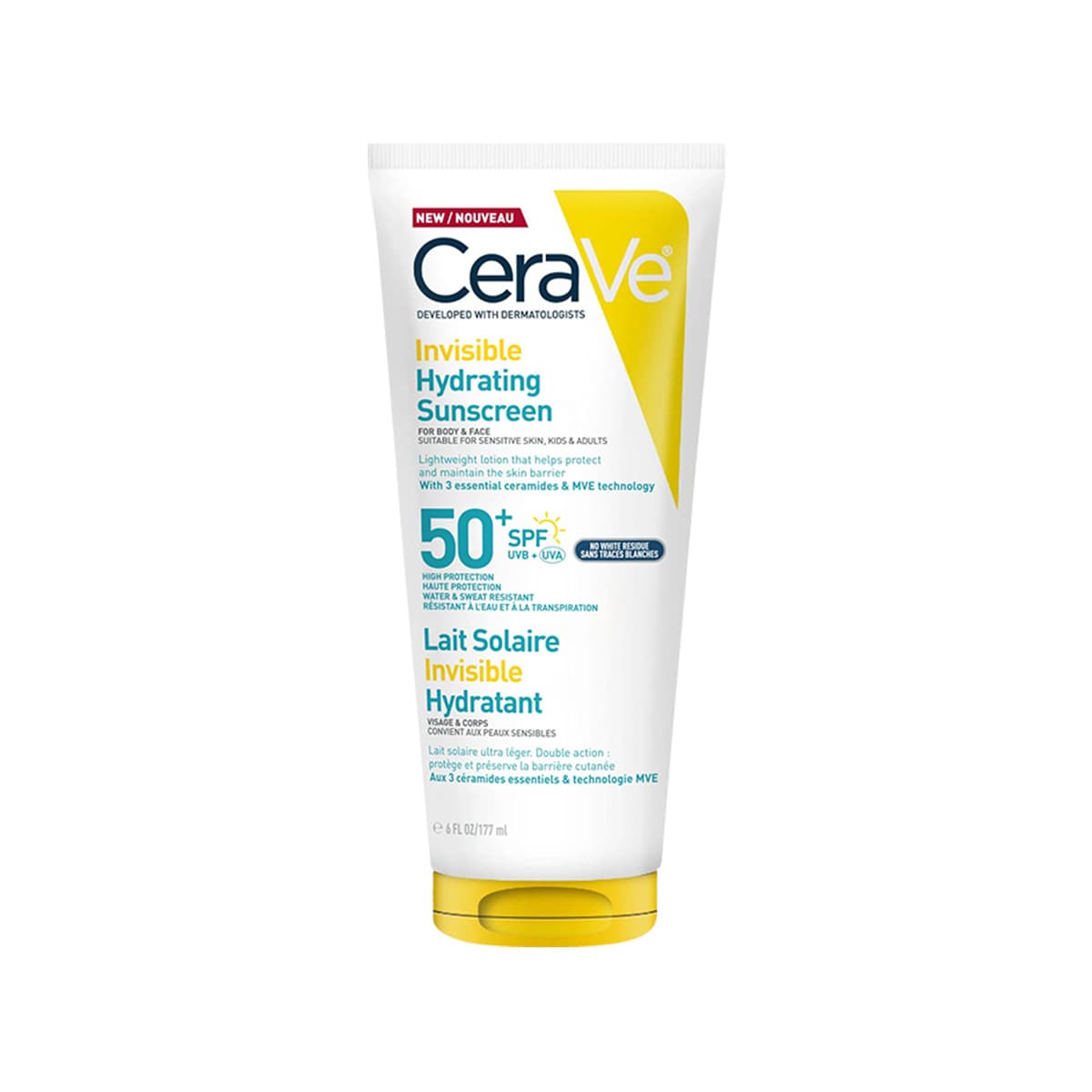CeraVe - Invisible Hydrating Sunscreen (SPF 50+), imazhi 1