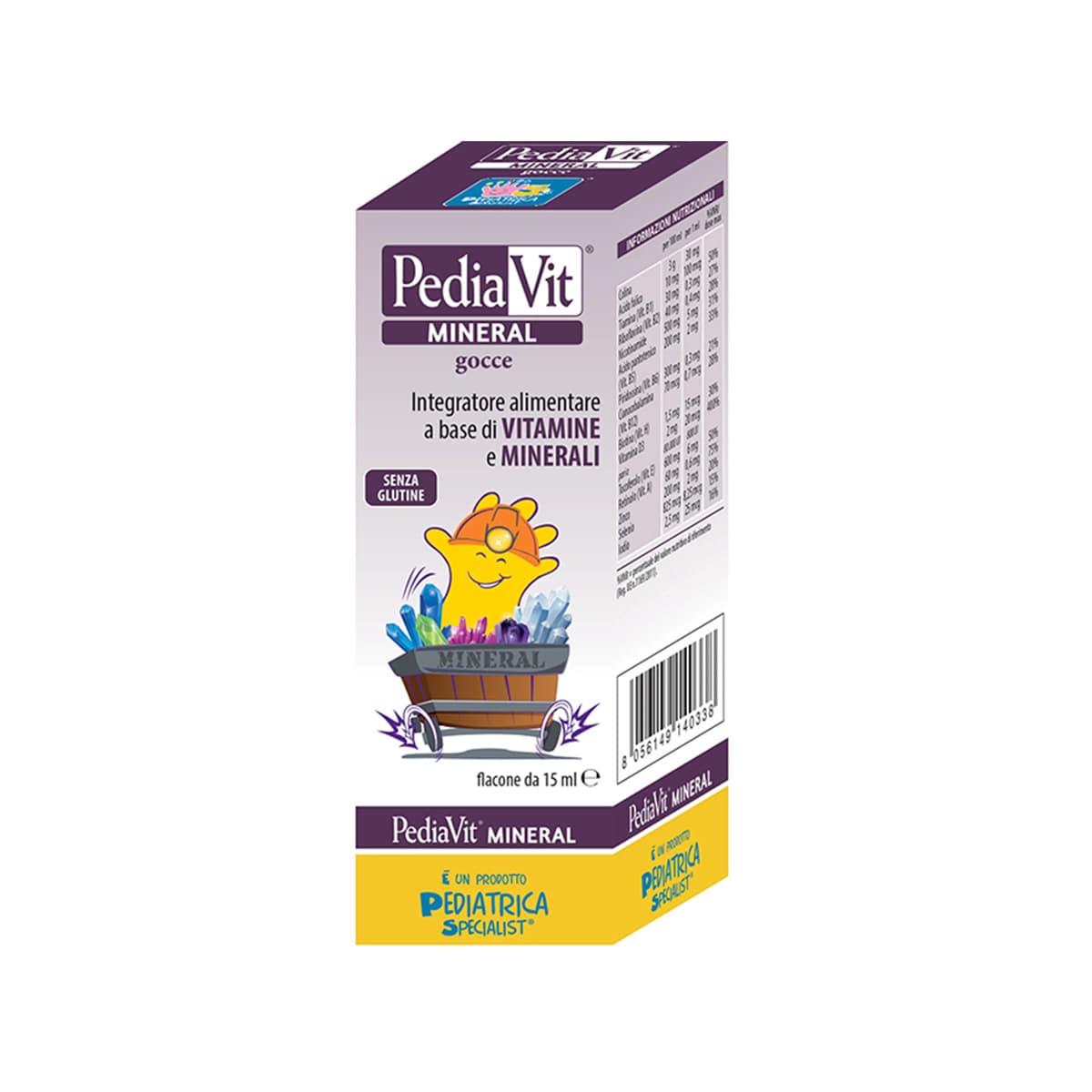 Pediatrica Specialist - PediaVit Mineral Drops, imazhi 1