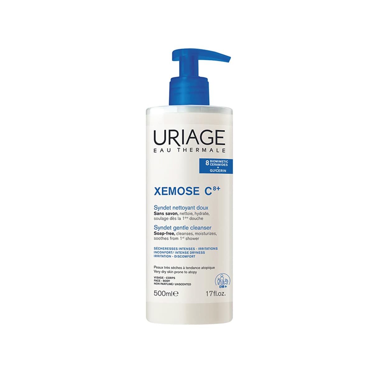 Uriage - Xemose C8+ Syndet Gentle Cleanser, imazhi 1