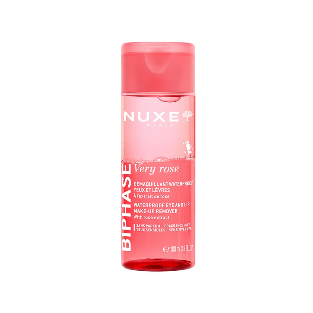 Nuxe - Very Rose Waterproof Biphase Make-up Remover, imazhi 1