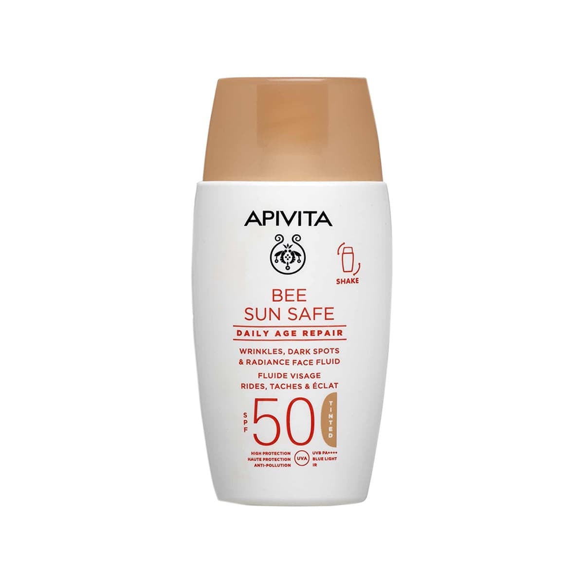 Apivita - Bee Sun Safe Daily Age Repair Tinted (SPF 50), imazhi 1