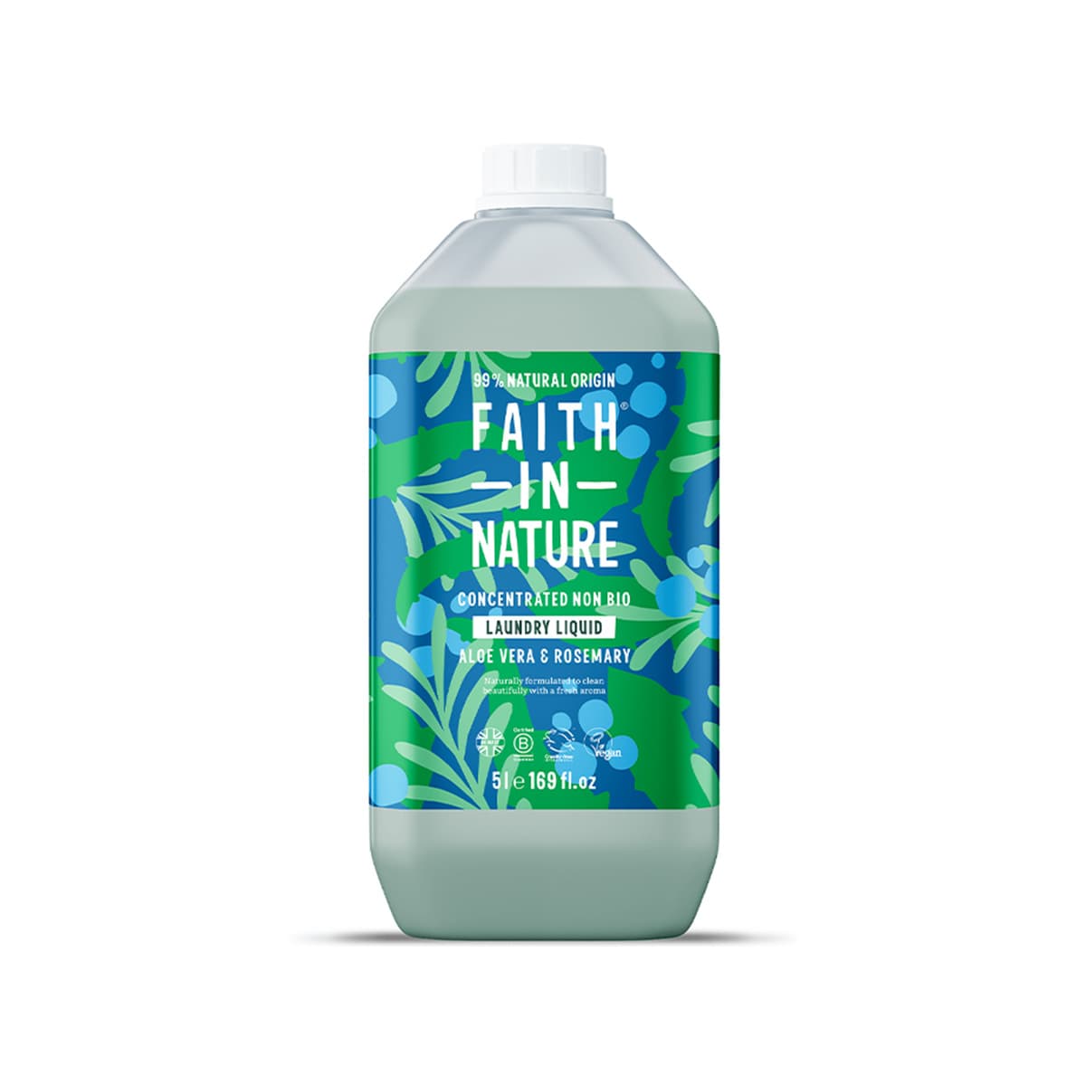 Faith in Nature - Aloe Vera & Rosemary Laundry Liquid, imazhi 1