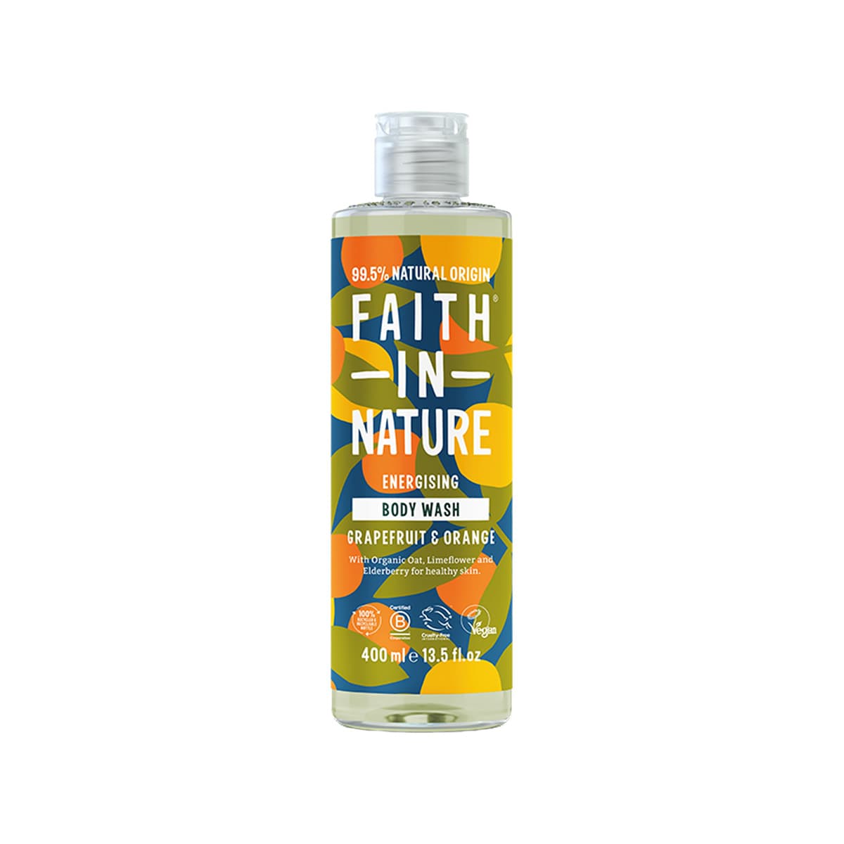 Faith in Nature - Grapefruit & Orange Body Wash, imazhi 1