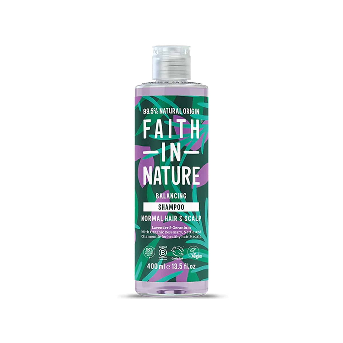 Faith in Nature - Lavender & Geranium Shampoo, imazhi 1