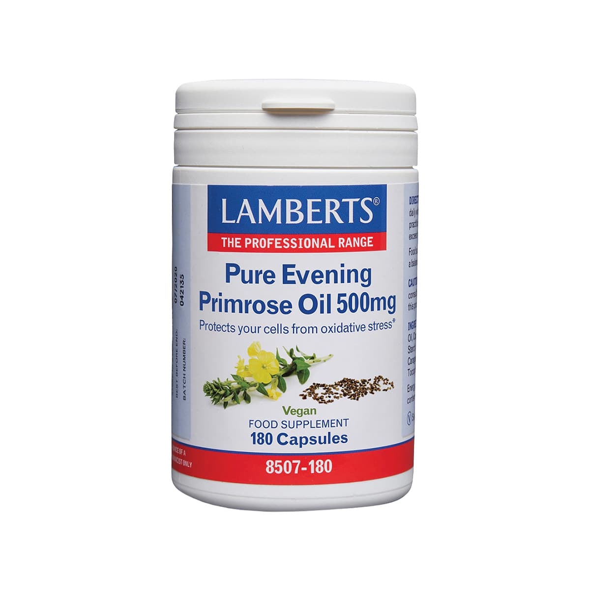 Lamberts - Pure Evening Primrose Oil 500mg, imazhi 1