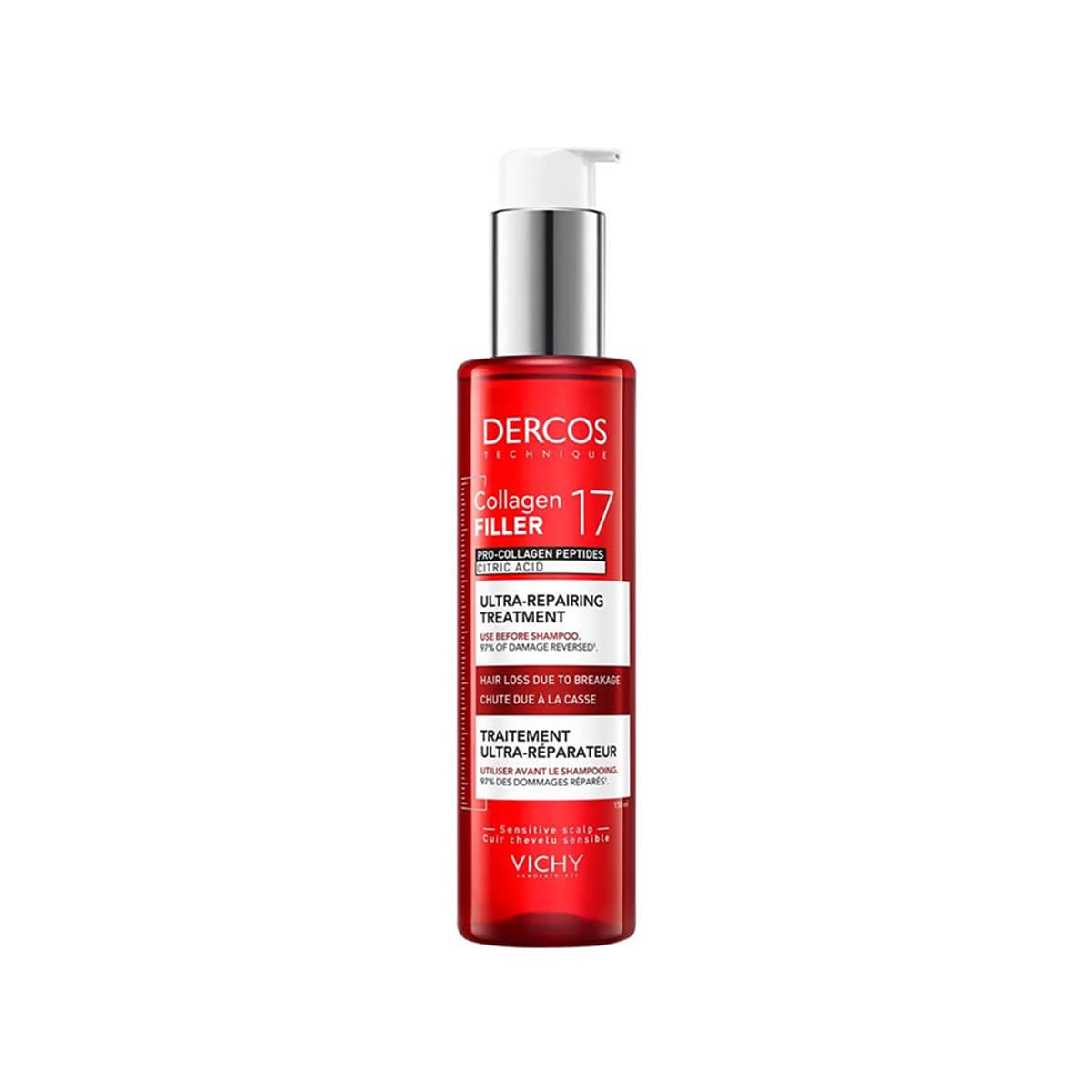 Vichy - Dercos Collagen Filler 17 Ultra Repair Treatment, imazhi 1